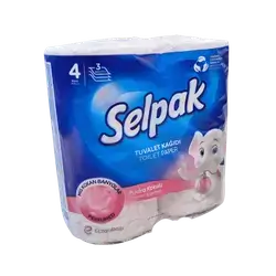 Cleanse Selpak Toilet Fresh 4 Rolls.
