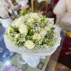 Bridal Bouquet With Natural Flowers