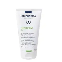 ISISPHARMA TEEN DERM GEL EXFOLIATING CLEANSING GEL Combination to oil skin 150ml