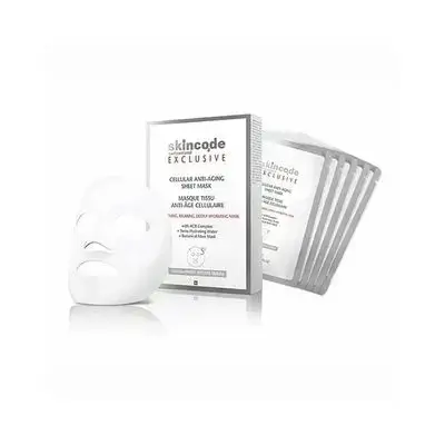 Skincode cellular anti-aging sheet mask 5pcs
