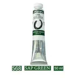 (568) (SAP GREEN) OIL COLOR-Maries 50ML