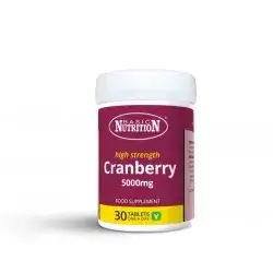 basic nutrition high strength cranberry 5000 mg - 30 Tablets UK