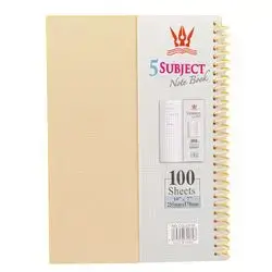 graphic  notebook with spiral binder 