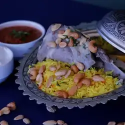 Mansaf With Beans And Meat