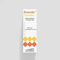 Enerdy 200,000 IU Vitamin D3 ampoule