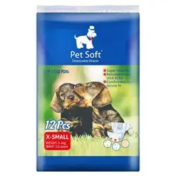 Pet Soft Female Diapers - XS
