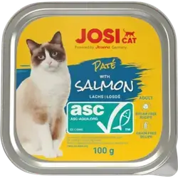JosiCat Pate with Salmon Adult 100g