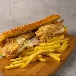 Ghost Chicken Sandwich