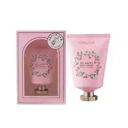 So Happy Berry Yogurt Water Drop Hand Essence 50 g - CATHY DOLL//كريم اليدين كاثي دول سو هبي تبيض وترطيب وتطويل الاظافر بالزبادي والتوت والفيتامين C ٥٠ غرام