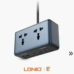LDNIO SC1 | 45W GaN Fast Charge & Universal Power Socket Hub