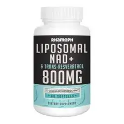 Rhamoph Liposomal NAD+ 800 mg with Trans-Resveratrol 300 mg 60 Softgels