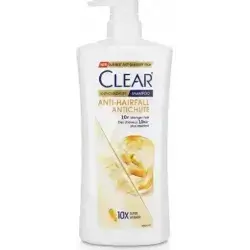 Clear Shampoo Anti Hairfall Anti Dandruff Ginger 1 Liter