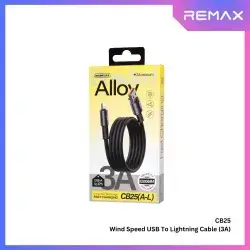 Remax Wind Speed 3A Fast Charging Aluminum Braided Data Cable 1.2M