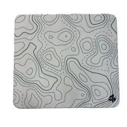 Mousepad 1Esport 40×45cm – Black and White Topographic Edition