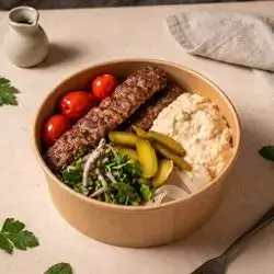 Eggplant Kafta Bowl