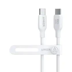 Anker 544 Type-C to Type-C Cable Bio-Vased - White - 91cm