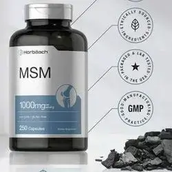 horbaach MSM (methylsulfonylmethane) 1000mg 250 cap