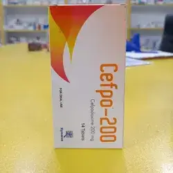Cefpo 200mg 14 Tablets