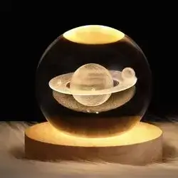 Crystal ball night light, for gifts