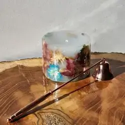 Scented Rose Candles With Candle Snuffer