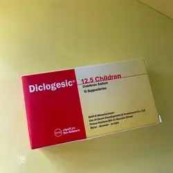 Diclogesic 12.5 children (diclofenac sodium)10 suppositories