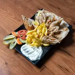 Double Chicken Arabic Meal