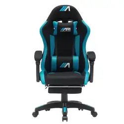 Gaming Chair AG Light Mesh Black & Skyblue