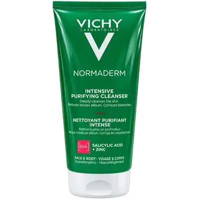 NORMADERM Phytosolution Intensive Purifying Gel for Oily & Sensitive Skin 200ml _ VICHY