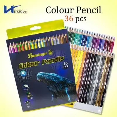 Soft Colour Pencils 36colour-flamingo
