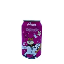 Korean Sponge Juice Can 330 ml Strawberry Flavor