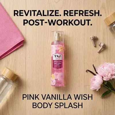 TAO 2 IN 1 Pink Vanilla Wish (Fragrance Mist & Perfume / عطر + سبلاش