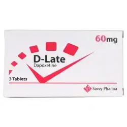 D-Late 60mg dapoxetine  3 Tablets