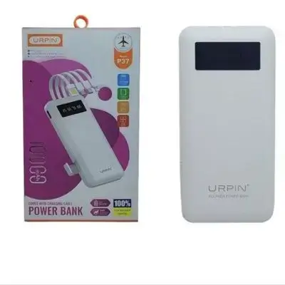 URPIN P37 10000mAh White Power Bank