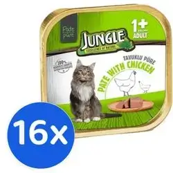Jungle adult chicken  100gx16