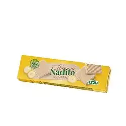 Nadi Nadito Banana Filling Wafer 75 Gm