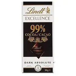 Lindt Dark Chocolate 99%