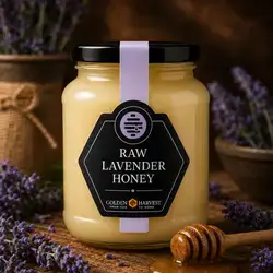 Raw Lavender Honey