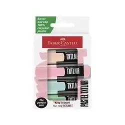 Faber Castell highlighter colors 4 pcs small size