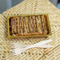 Waffle With Lotus Sauce