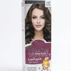 Yaran Keratin with Kera Plex Hair Color System (7.07 Matt Blond)