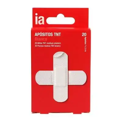 ia Apositos Plastico White TNT Medium Plasters