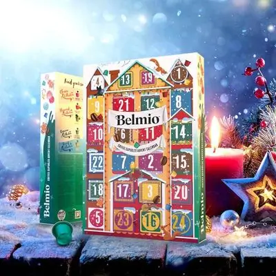 Belmio Coffee Advent Calendar – 24 Aluminium Capsules
