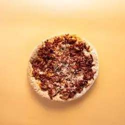 Mozzarella And Mortadella Manakish