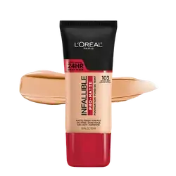 INFALLIBLE Pro-Matte Oil-Free Up To 24HR Foundation 103 NATURAL BUFF 30ml _ L'OREAL PARIS