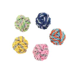 E401 rope chew balls for dog