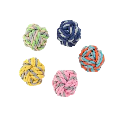 E401 rope chew balls for dog