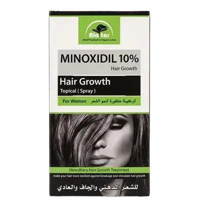 Minoxidil 10% Hair Growth Topical Spray for Women 65ml _ Alatar