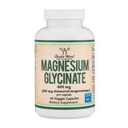 magnesium glycinate 400mg double wood 90cap