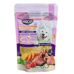 Moochie Home Cooked Dog Food - Lamb, Sweet Potato & Spinach