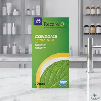 Condoms. · Brand: Recare ULTRA THIN 12 PCS